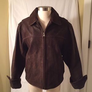 Banana Republic women’s vintage leather coat